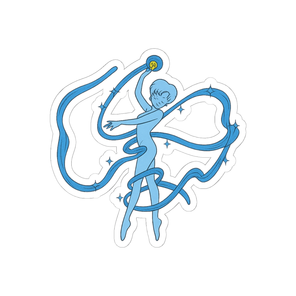 Sailor Moon Anime Sticker | Cute Kawaii Vinyl Decal - alternate angle 1, merchandise