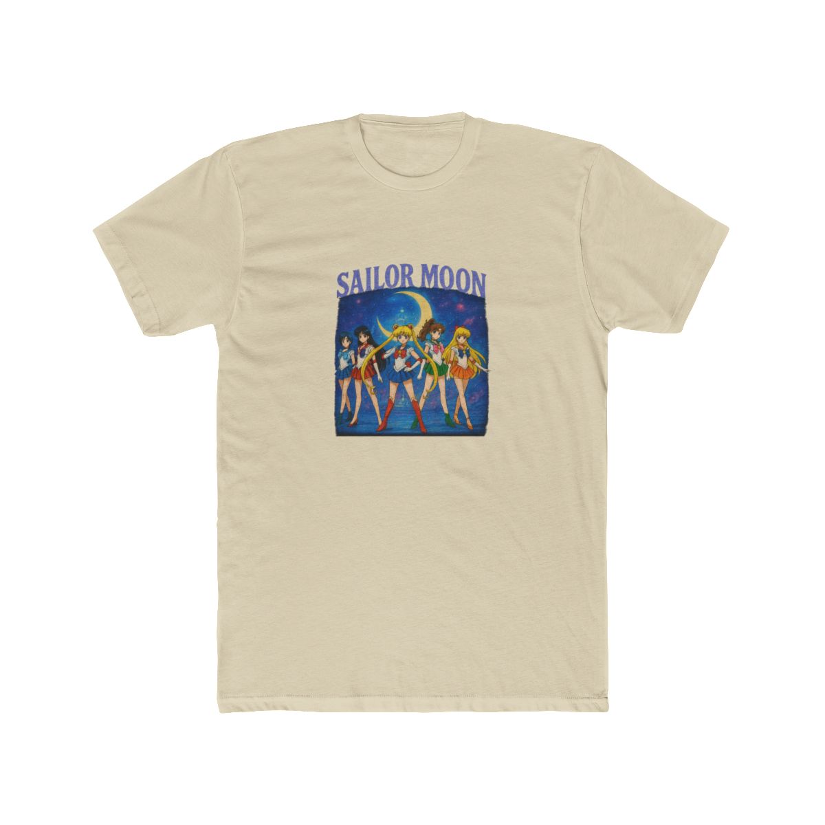 Vintage Sailor Moon Usagi Scouts Graphic T-Shirt - alternate angle 4, merchandise