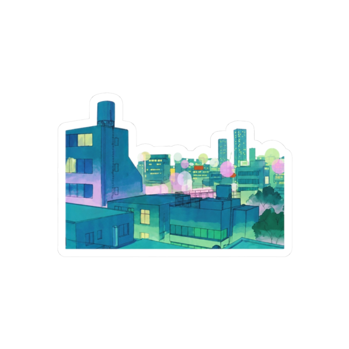 Pantone 90s Anime - alternate angle 3, merchandise