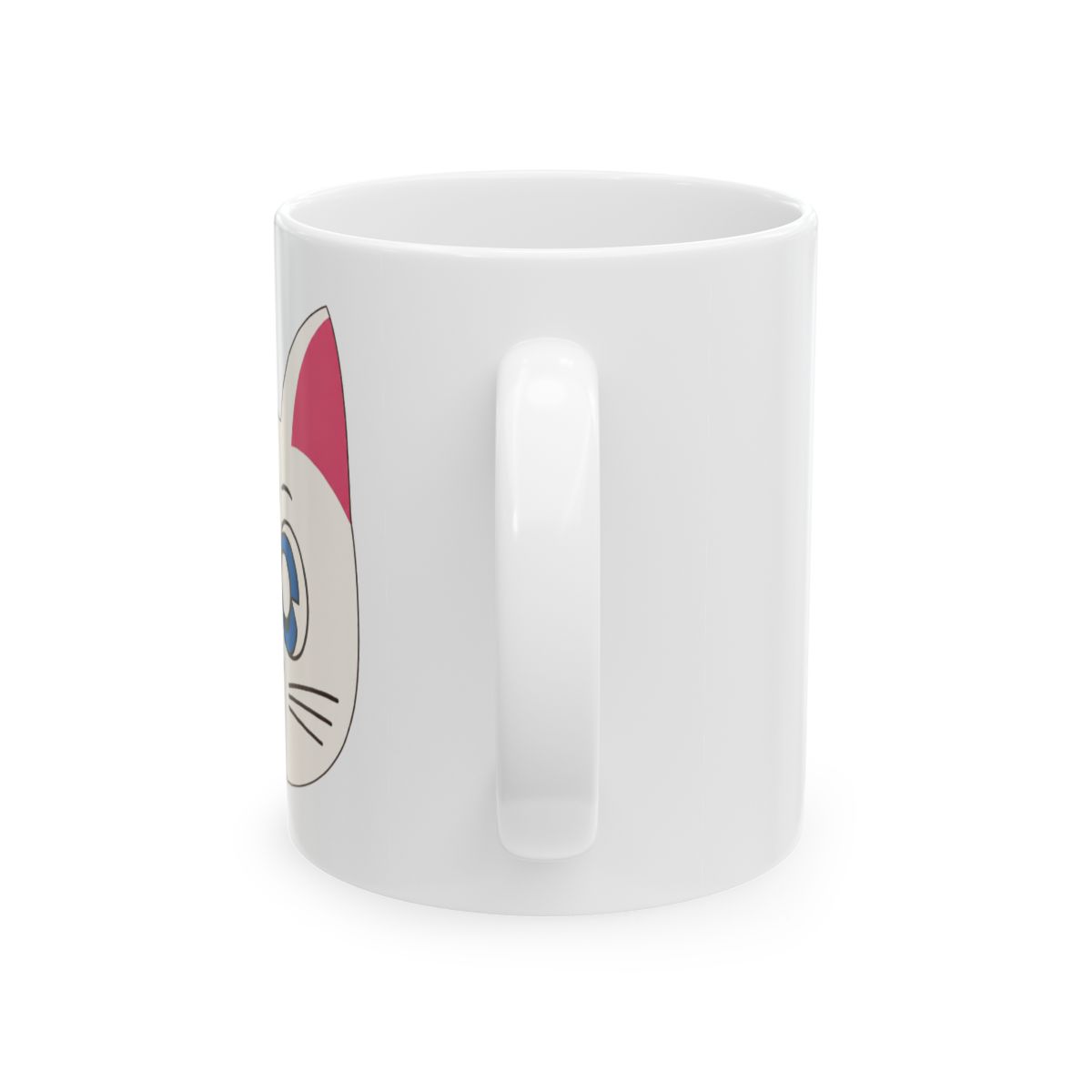 Pretty Guardian Sailor Moon Artemis Figural Mug - alternate angle 3, merchandise