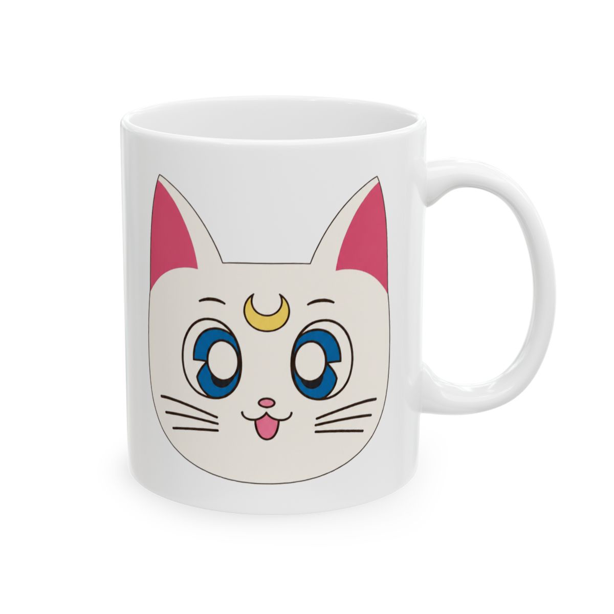 Pretty Guardian Sailor Moon Artemis Figural Mug - Official Mugs & Drinkware merchandise