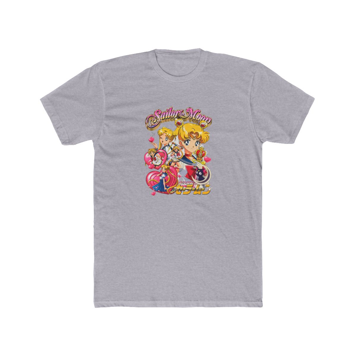 Sailor Moon Unisex Tee - alternate angle 3, merchandise